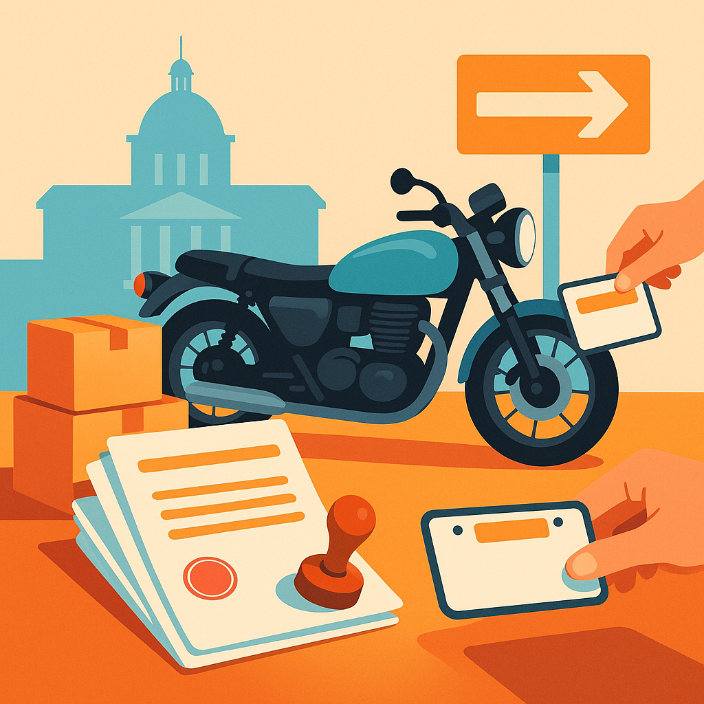 バイクの住所変更を15日過ぎたらどうなる？