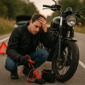 バイクバッテリー充電すぐ終わる？充電してもすぐ上がる原因と対策